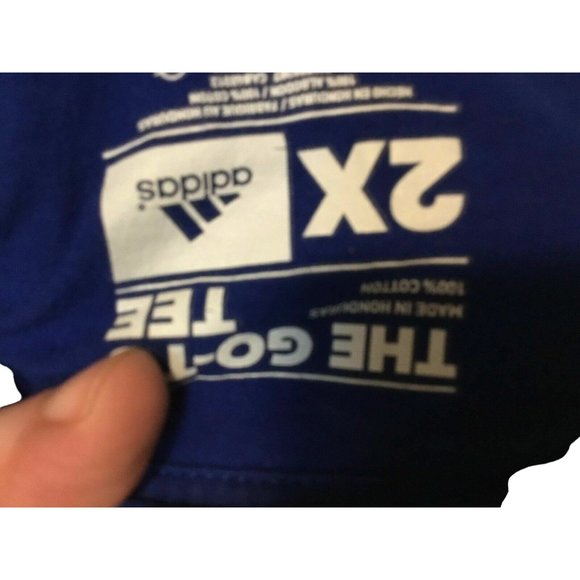 The Go To Tee Royal Blue TShirt T Shirt Sz 2X Cotton Mens Leave Legacy - Picture 4 of 4